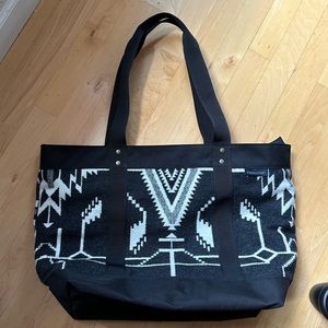 Pendleton Wool & Nylon Zip Tote